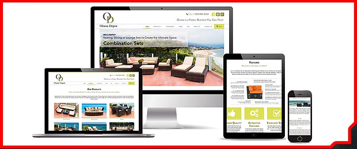 Responsive web design, mobile friendly web design, visual brand, CSS work