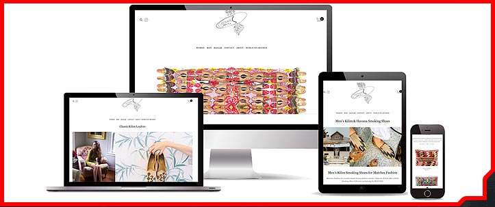 kilim shoes by artemis design company - online commerce